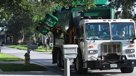 is waste pro picking up trash today.